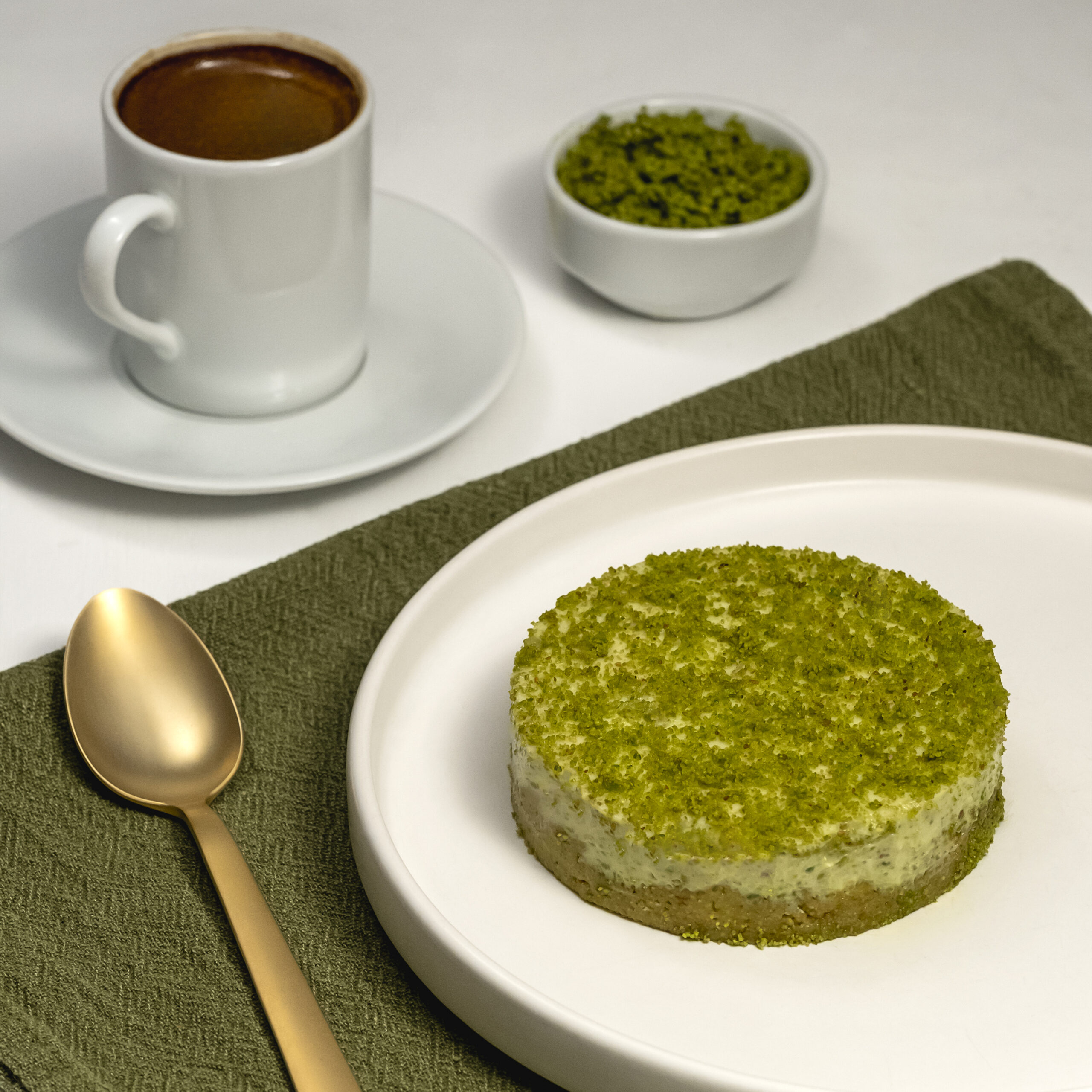 Fıstıklı Cheesecake